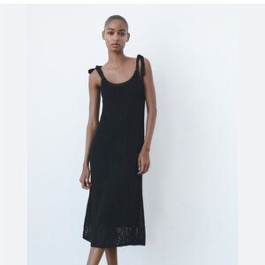 knee length dresses for ladies Zara Tweed Midi Dress ASO Queen Letizia Spain Blogger Favorite XL New   Finds For You
